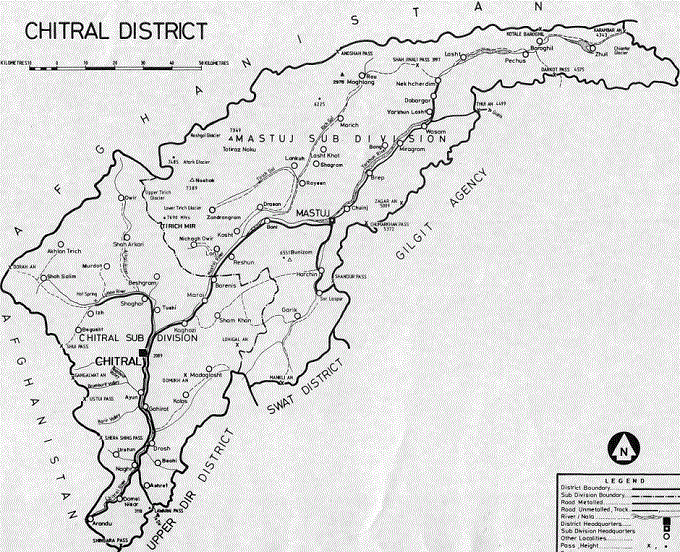 Chitral District UC/Ward List, MNA MPA Seats چترال پروفائل 2 Chitral District Map with Tehsils