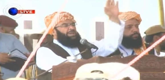 Abdul Ghafoor Haidri Addressing JUI Sadsala Ijtima Azakhel today 8-4-2017