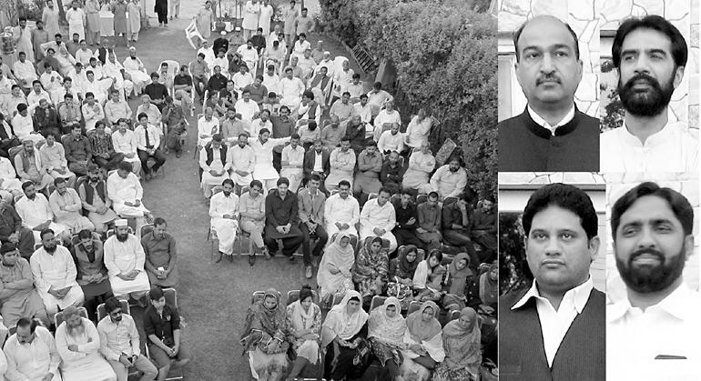 PTI Islamabad Leader Ch Ilyas Mehrban addressing workers convention for 28 April Jalsa Parade ground Shakarparian