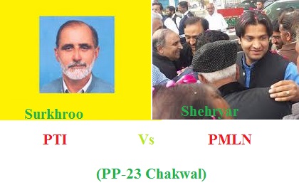 PTI VS PMLN in PP 23 Talagang Chakwal By Election