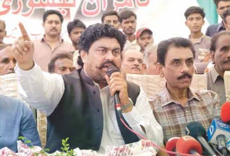 MQM Pakistan Candidate PS-114 Karachi By Election - Addressing Press Conference on 6 July 2017