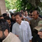 Imran Khan Arrival in Jhelum Today Pic