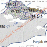 Bahawalpur Punjab Assembly Seats Area Maps - New Halqa Bandi 2018 - PP-245, PP-246, PP-247, PP-248, PP-24P, PP-250, PP-251, PP-252, PK-253, PK-254