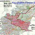 Naushahro Feroze Sindh Assembly Seats Area Maps - New Halqa Bandi 2018 - PS-33, PS-34, PS-35, PS-36