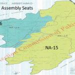 Abbottabad National Assembly Seats Area Maps - New Halqa Bandi 2018 - NA15, NA-16