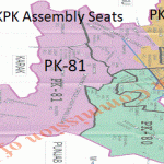 Kohat KPK Assembly Seats Area Maps - New Halqa Bandi 2018 - PK-80, PK-81, PK-82