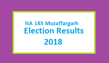 NA 185 Muzaffargarh Election Result 2018 - PMLN PTI PPP Candidate Votes Live Update