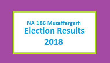 NA 186 Muzaffargarh Election Result 2018 - PMLN PTI PPP Candidate Votes Live Update