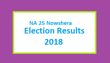 NA 25 Nowshera Election Result 2018 - PMLN PTI PPP Candidate Votes Live Update