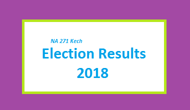 NA 271 Kech Result 2018 - PMLN PTI PPP Candidate Votes Live Update