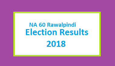 NA 60 Rawalpindi Election Result 2018 - PMLN PTI PPP Candidate Votes Live Update
