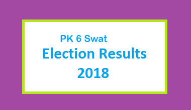PK 6 Swat Election Result 2018 - PMLN PTI PPP Candidate Votes Live Update