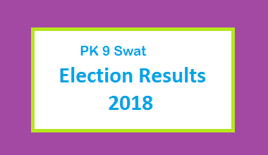 PK 9 Swat Election Result 2018 - PMLN PTI PPP Candidate Votes Live Update