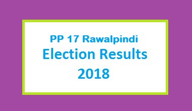 PP 17 Rawalpindi Election Result 2018 - PMLN PTI PPP Candidate Votes Live Update