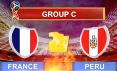 France Vs Peru Live Football Match FIFA World Cup 2018 - 21 June Thursday Watch Online