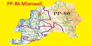 PP 86 Mianwali Area Map of Punjab Assembly Constituency (Halqa) 2018