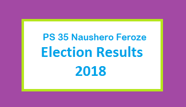 PS 35 Naushero Feroze Election Result 2018 - PMLN PTI PPP Candidate Votes Live Update