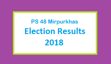 PS 48 Mirpurkhas Election Result 2018 - PMLN PTI PPP Candidate Votes Live Update
