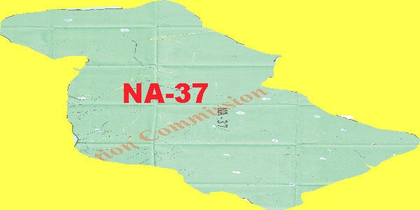 NA 37 Tank Area Location Map of National Assembly Halqa 2018