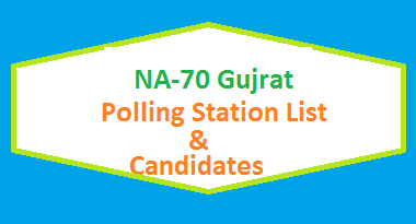 NA 70 Gujrat Polling Stations List, Candidate Names Election 2018 2 NA 70 Gujrat Polling Station Names and List of Candidates for Election 2018