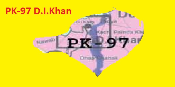 PK 97 D.I.Khan Area Location Map of KPK Assembly Halqa 2018