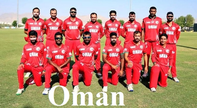 Oman Cricket Team Group Photo (Pic) - Lowest Batting Score in List A Cricket 24 Runs