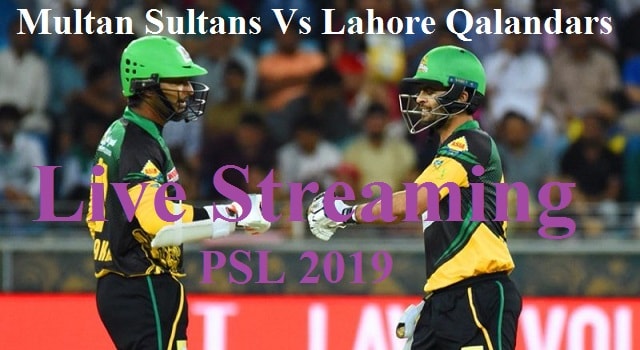 Live PSL | Multan Sultans (MS) v Lahore Qalandars (LQ) | Pakistan Super League | Friday, 18th June 2021