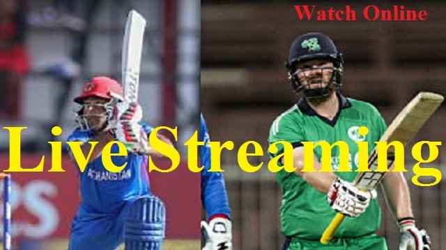 T20 Live Cricket Afghanistan Vs Ireland, AFG v IRE Live, Watch Online Sony 6, Fox Sports Live-min