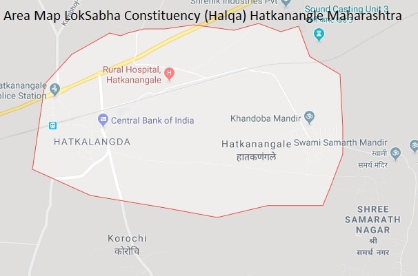Area Map LokSabha Constituency (Halqa) Hatkanangle Maharashtra-min