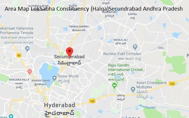 Area Map LokSabha Constituency (Halqa)Secundrabad Andhra Pradesh-min