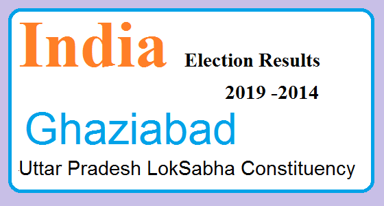 Ghaziabad Uttar Pradesh Election Result 2019-2014 India Lok Sabha Election Map