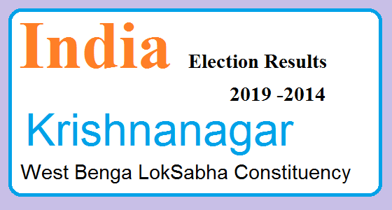 Krishnanagar West Bengal Election Result 2019-2014 India Lok Sabha Election Map