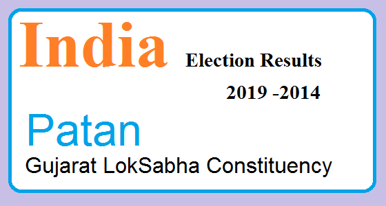 Patan Gujarat Election Result 2019-2014 India Lok Sabha Election Map