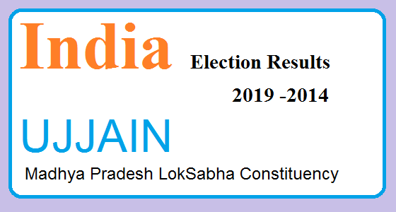 UJJAIN Madhya Pradesh Constituency Indian Election Result Lok Sabha Assembly 2019 2014 1 UJJAIN Madhya Pradesh Election Result 2019-2014 India Lok Sabha Election Map