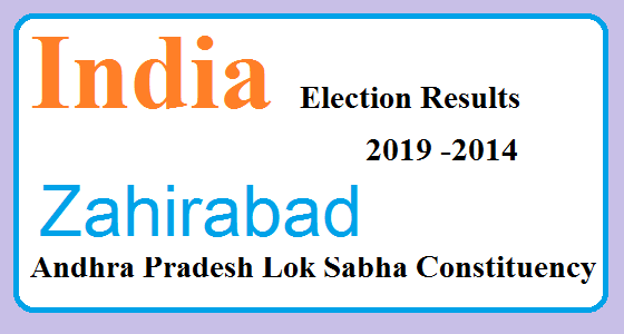 Zahirabad Andhra Pradesh Election Result 2019-2014 India Lok Sabha Election Map