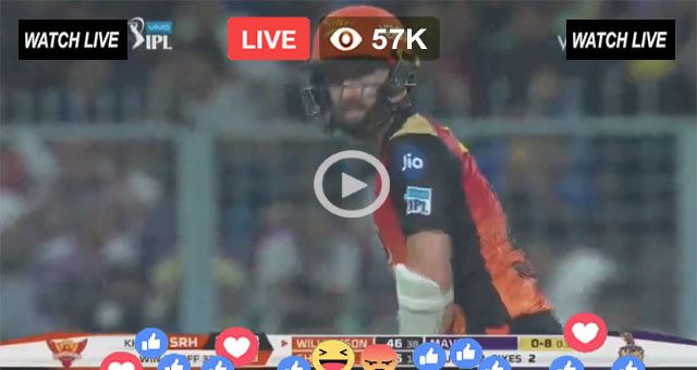 Live IPL | SRH v KKR Live | Sunrisers Hyderabad v Kolkata Knight Riders Streaming | Watch Online Today