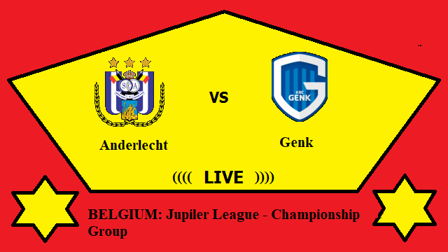 Anderlecht vs Genk Live Streaming – AND vs GNK BELGIUM Jupiler League - Championship Group Head To Head H2H Online