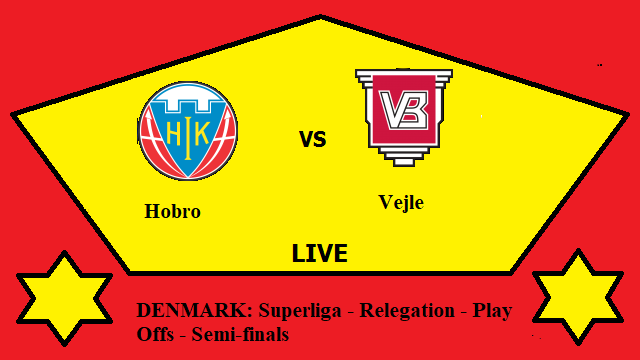 Hobro vs Vejle Live Streaming – HOB vs VEJ DENMARK Superliga Relegation Semi finals Head To Head H2H Lineups Online TV