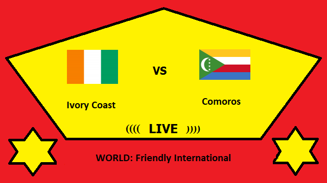 Ivory Coast vs Comoros Live Streaming – IVO vs COM WORLD Friendly International Head To Head H2H Online