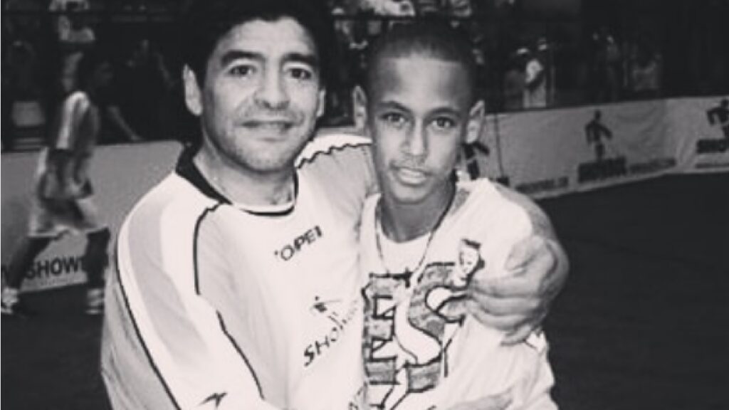 Maradona in full Youth PIC