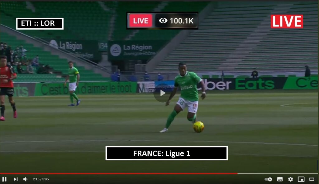 Live France Football St Etienne vs Lorient – ETI v LOR Live Stream French Ligue 1 2021 Watch Digi Sport 2 Live