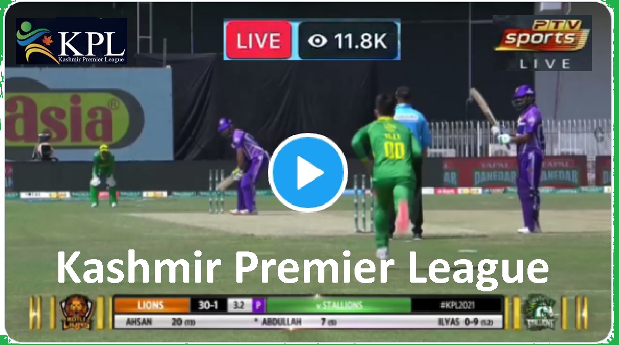Live Cricket | Rawalakot Hawks (RH) v Bagh Stallions (BS) Stream | Kashmir Premier League (KPL Wednesday, 11th August 2021)