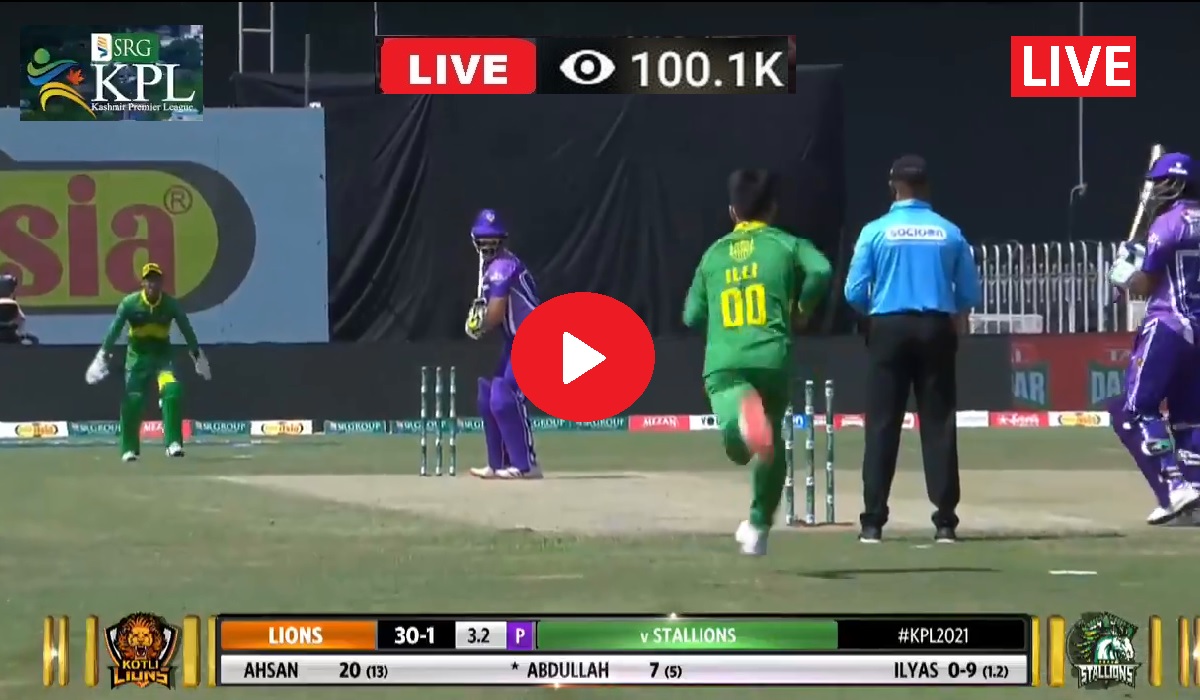 Live PTV Sports Bagh Stallions vs Overseas Warriors – BS v OW Stream Live KPL 2021 Kashmir Premier League Geo Super Live