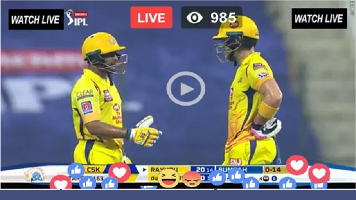 IPL Live CSK v MI Live Stream - Watch Star Sports Live RTA Live Channel 9 Live PTV Sports Live DD Sports Live 19-9-2021