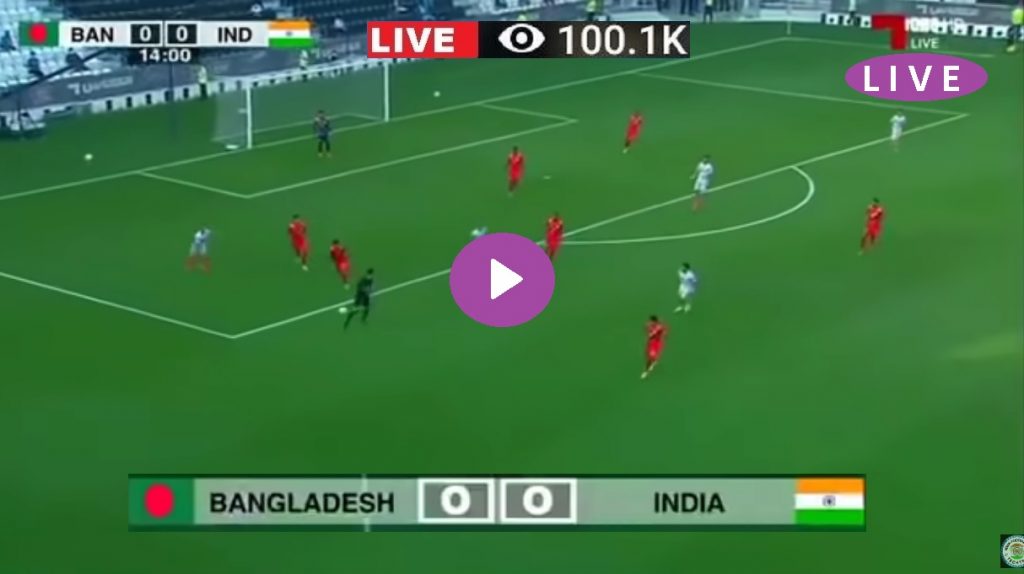 Ban vs India Football