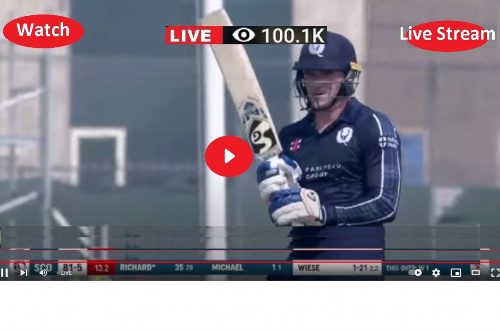 Live UAE Summer T20 Bash Scotland vs Namibia (SCO vs NAM) Live Stream Sony Ten, Sony Six Live