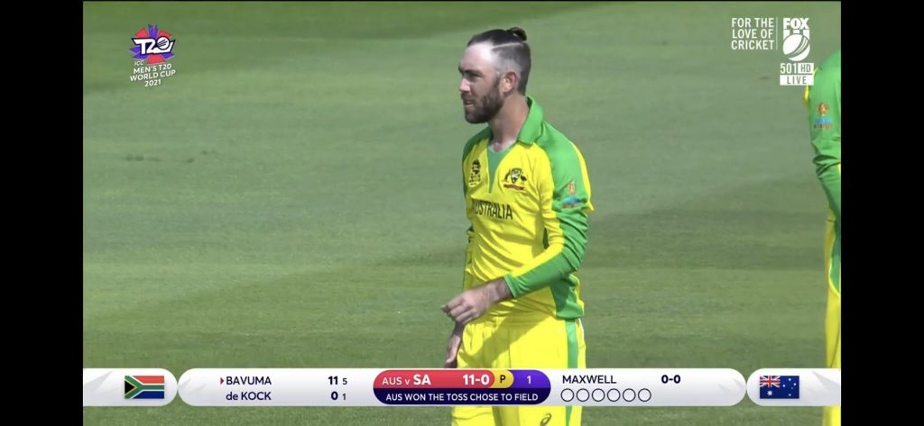 SA vs AUS Live South Africa batting Dussan Out