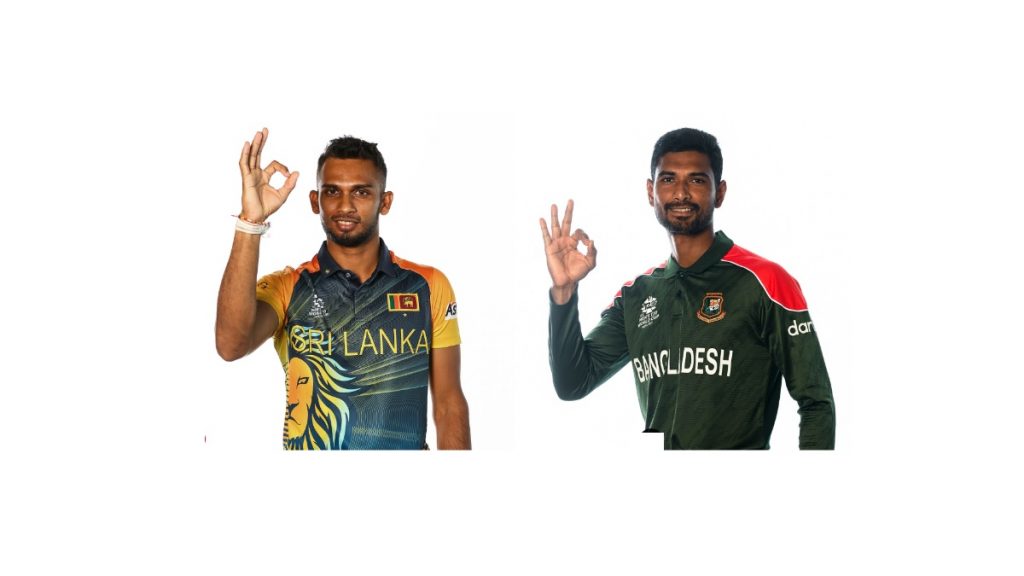 SL vs BAN Captains Pics