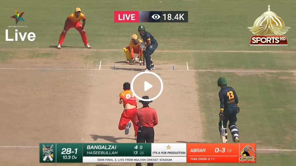 Live ODI Cricket - Balochistan vs Sindh (BAL v SIN) Stream - Pakistan National One Day Cup Playoffs Semi-Final-II 2022 - PTV Sports Live Score 1 PTV Sports Live - Balochistan vs Sindh - 2nd Semi-Final - Pakistan Cup 2022