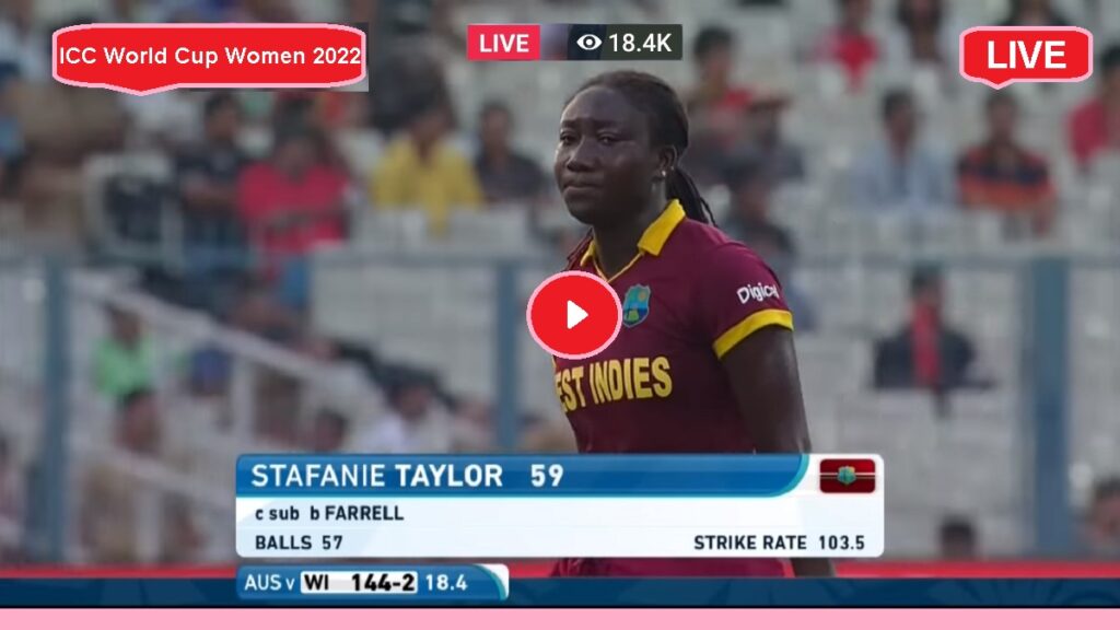 WCW22 Live Streaming WIW vs NZW West Indies Women Batting WhiteFerns Bowling Stafanie Taylor Batting